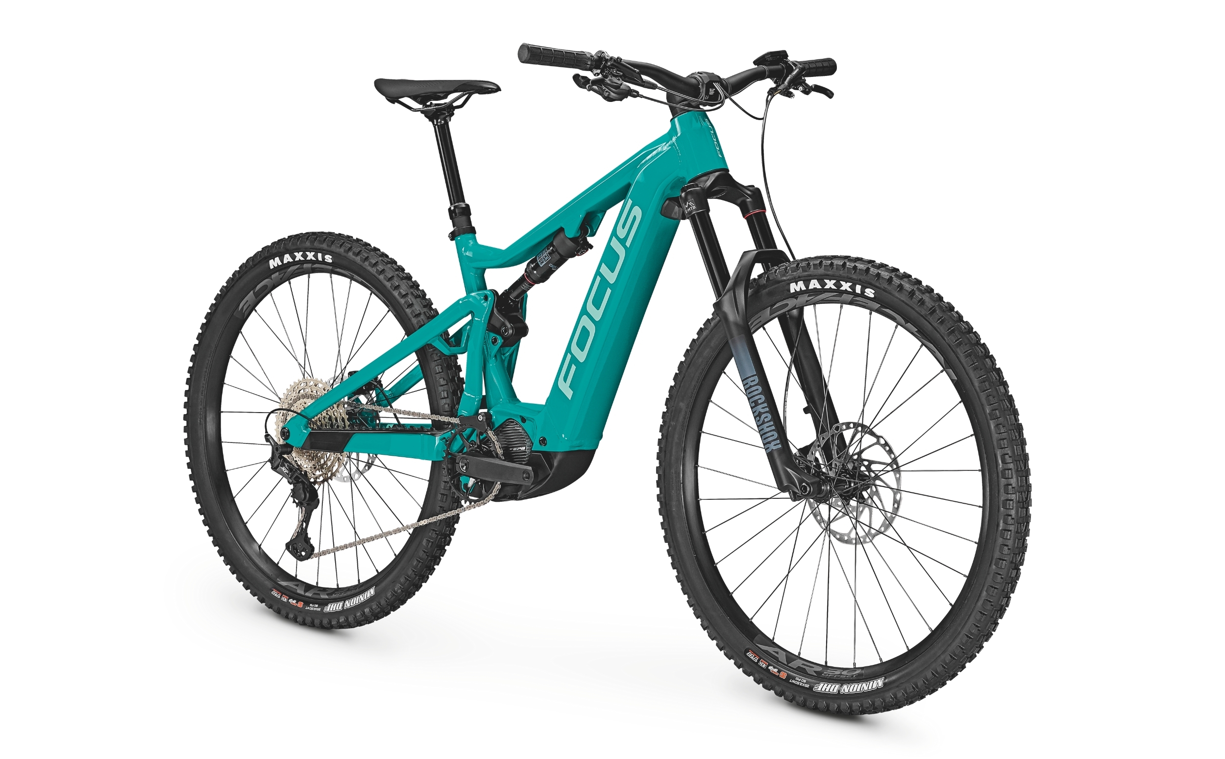Focus JAM2 7.8 Shimano EP8 720Wh Focus JAM2 7.8 Shimano EP8 720Wh Seitenansicht diagonal vorne