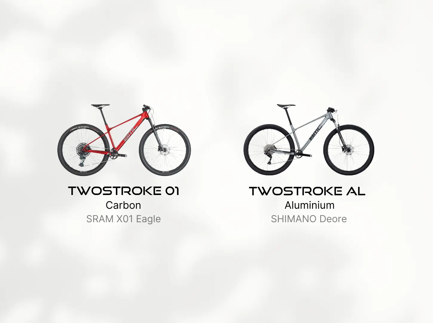 BMC Hardtails BMC Hardtails Twostroke Modellvarianten