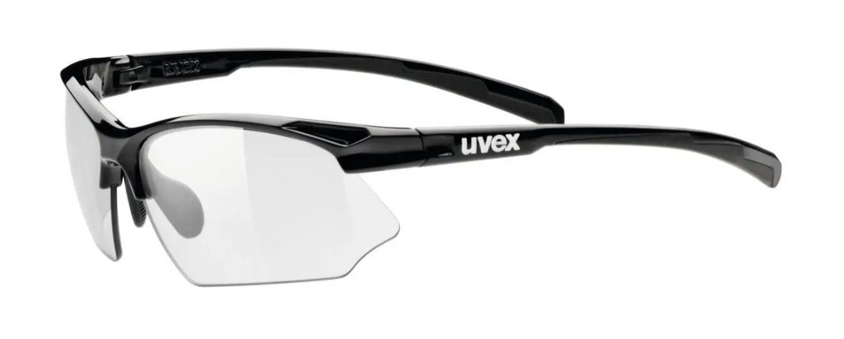 Uvex Sportbrille Sportstyle 802 V black - smoke Uvex Sportbrille Sportstyle 802 V black - smoke