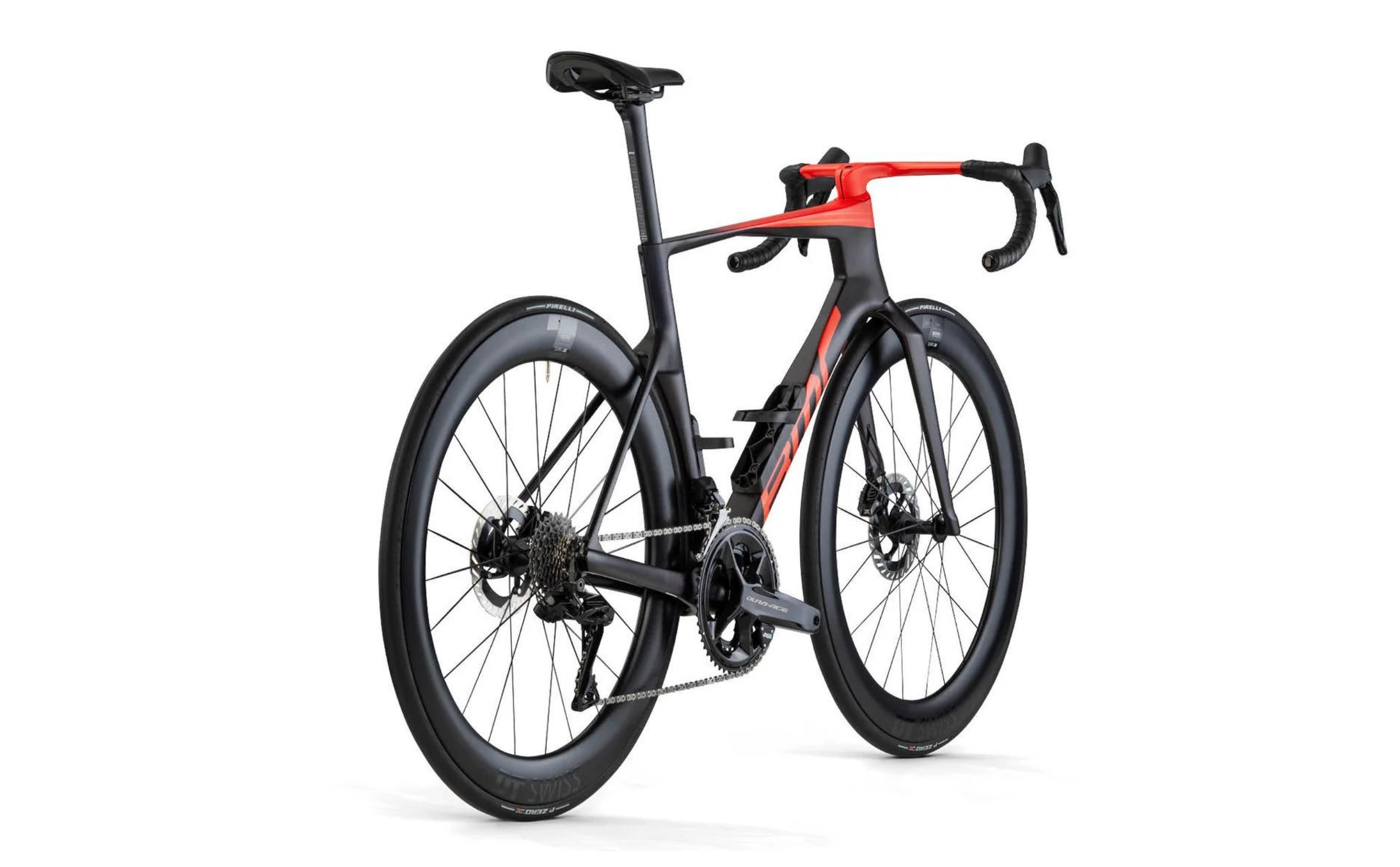 BMC Teammachine R01 TWO Shimano Dura Ace Di2 BMC Teammachine R01 TWO Shimano Dura Ace Di2 2024 Seitenansicht diagonal hinten