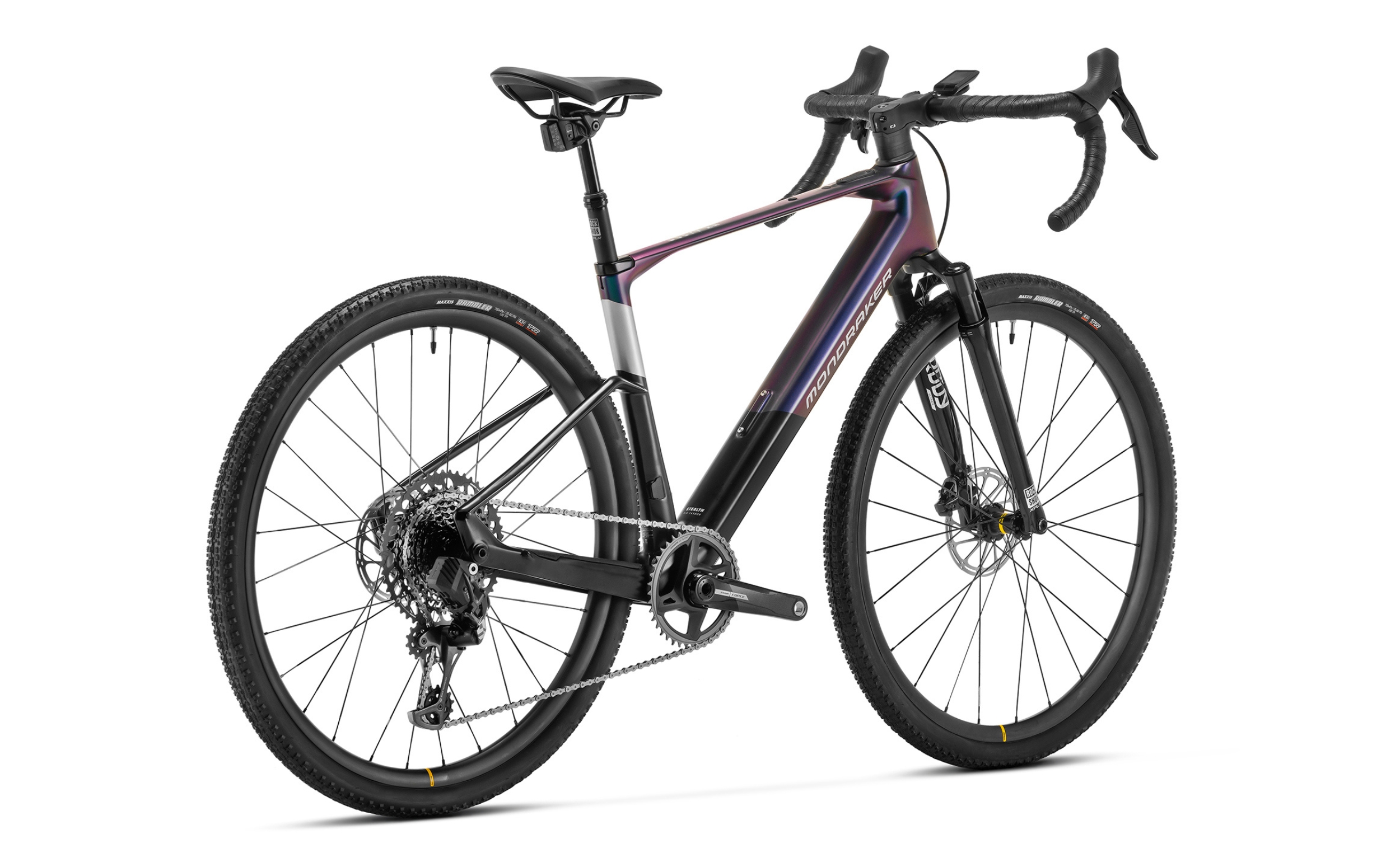 Mondraker Dusty XR Mahle X20 DriveUnit 350Wh Mondraker Dusty XR Mahle X20 DriveUnit 350Wh 2024 Seitenansicht diagonal hinten