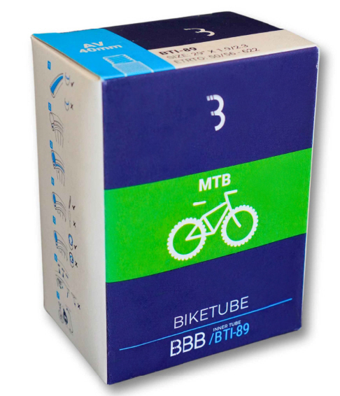 BBB Fahrradschlauch BTI-89 29 Zoll - AV 40 mm BBB Fahrradschlauch BTI-89 29 Zoll - AV 40 mm