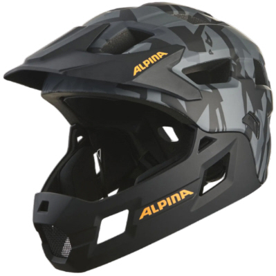 ALPINA RUPI Kinder-Fahrradhelm – mit abnehmbarem Kinnbügel