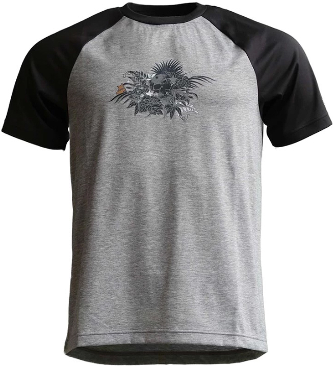 Gun Metal Melange/Pirate Black