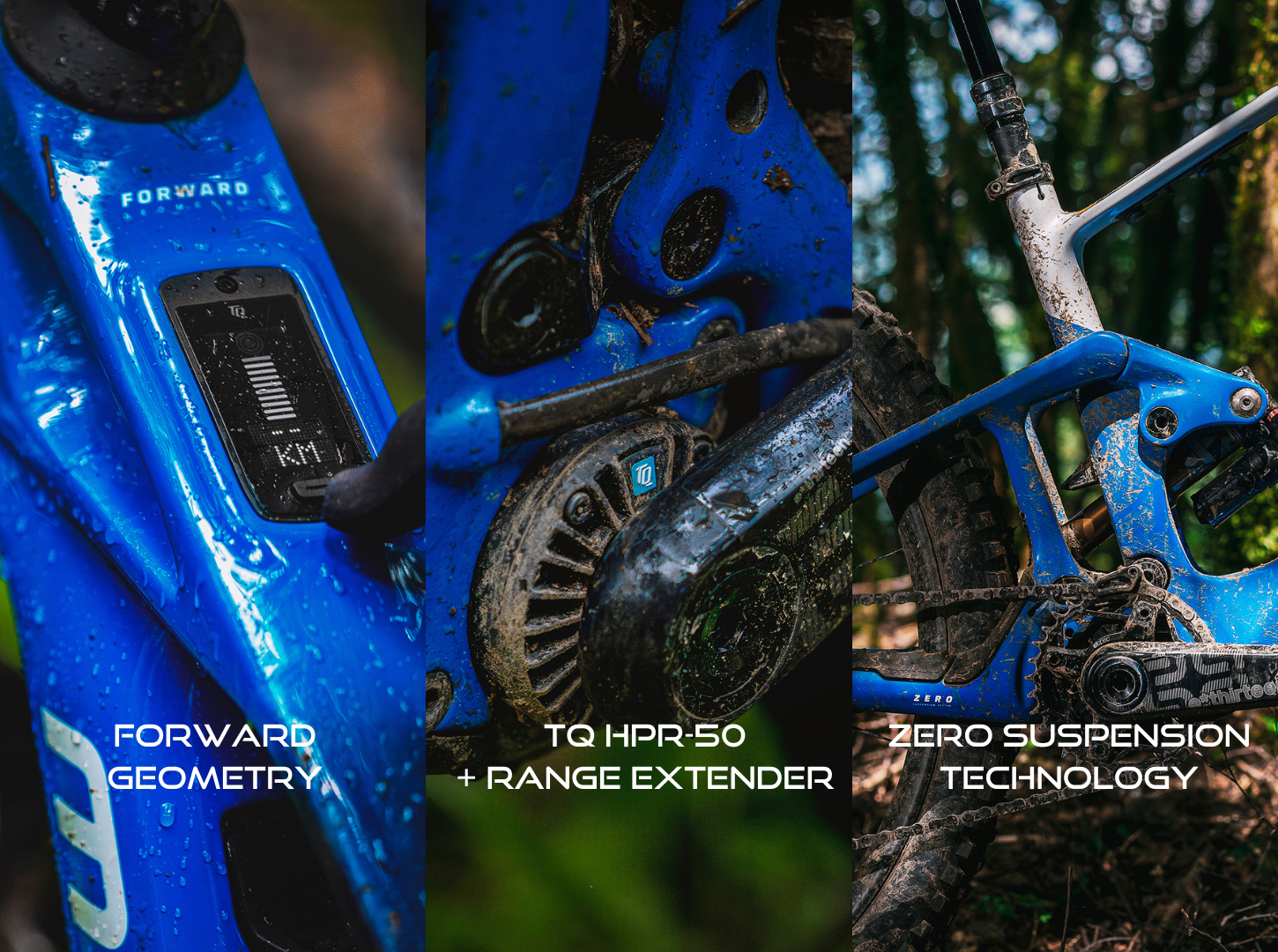 Detailfotos der Mondraker NEAT Modell Merkmale