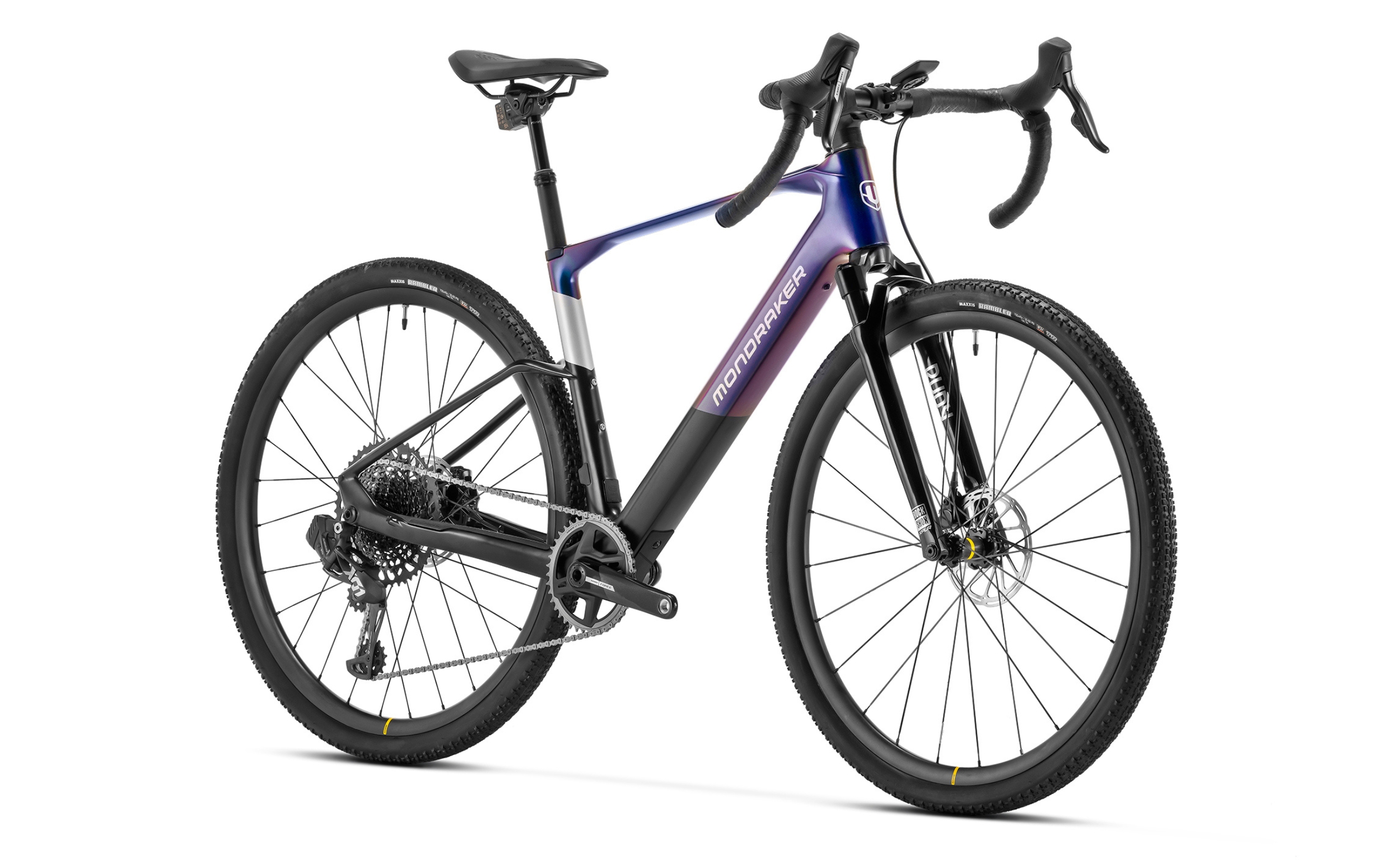 Mondraker Dusty XR Mahle X20 DriveUnit 350Wh Mondraker Dusty XR Mahle X20 DriveUnit 350Wh 2024 Seitenansicht diagonal vorne