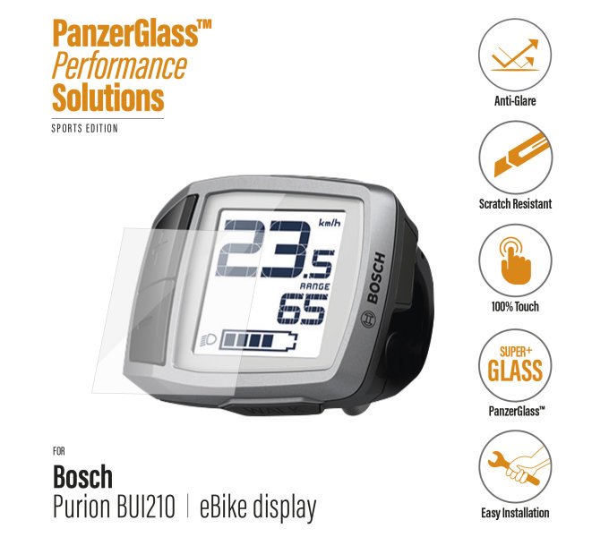 PanzerGlass Displayschutz für Bosch Purion Bui 210 PanzerGlass Displayschutz für Bosch Purion Bui 210