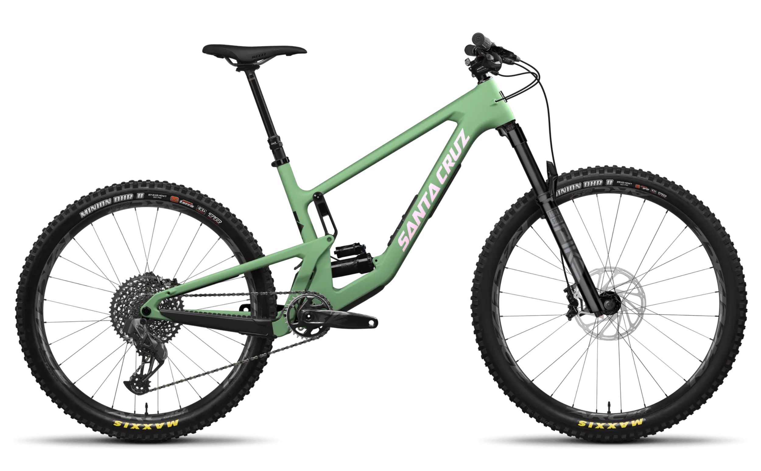 matte spumoni green
