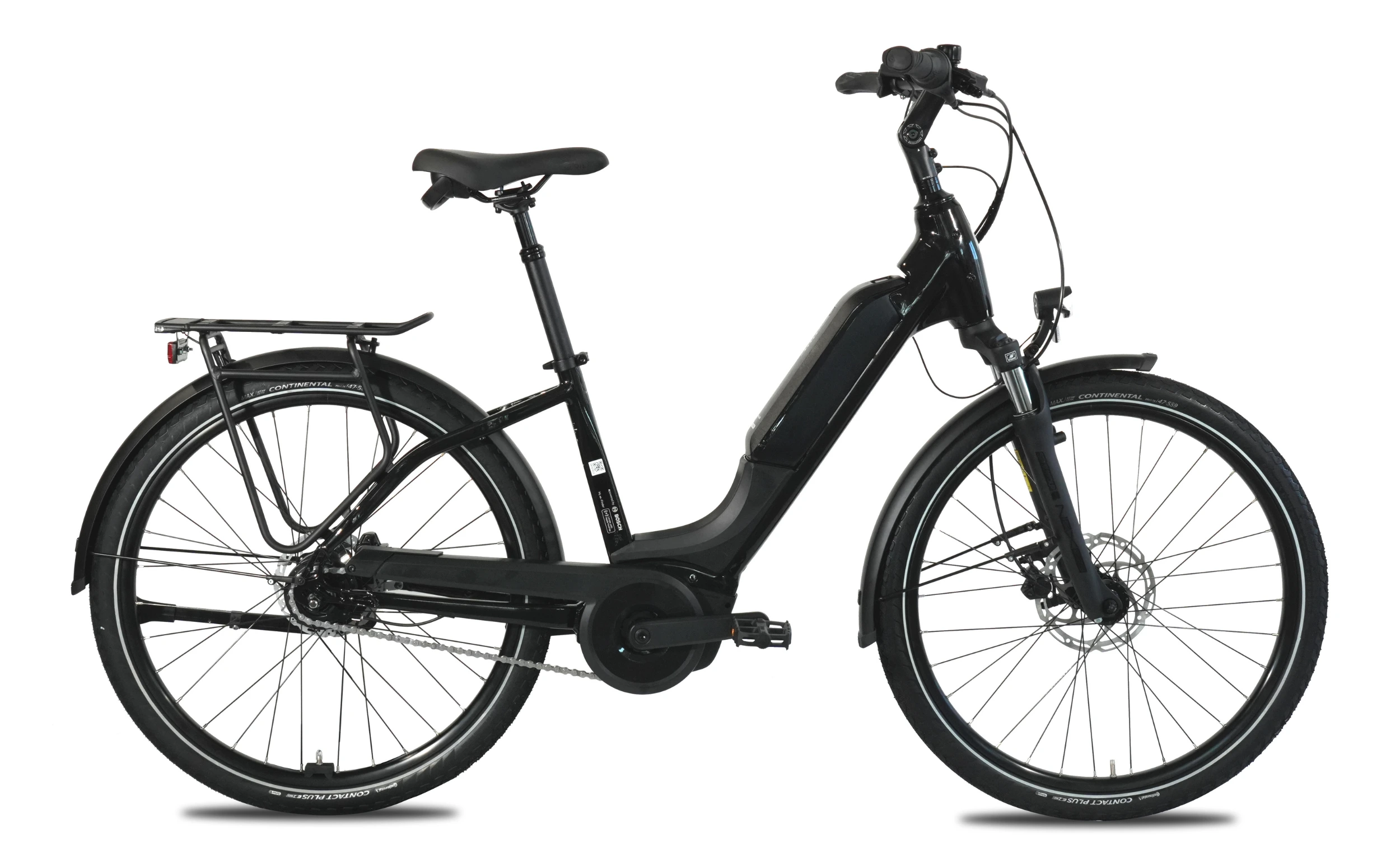 LIQBIKE Comfort Active Line Plus 545Wh 26 Zoll Rücktritt LIQBike Comfort Rücktritt 26 Zoll Active Line Plus 545Wh Akku schwarz Seitenansicht rechts
