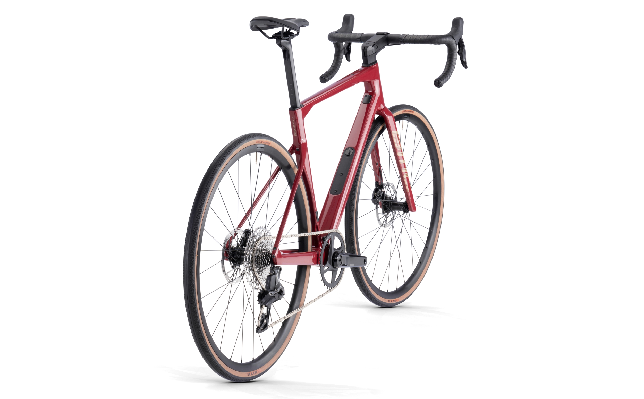 BMC Roadmachine X TWO Stam rival XPLR eTap AXS BMC Roadmachine X TWO Stam rival XPLR eTap AXS Seitenansicht diagonal hinten